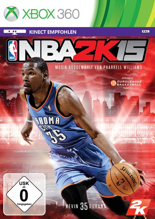NBA 2K15 box art