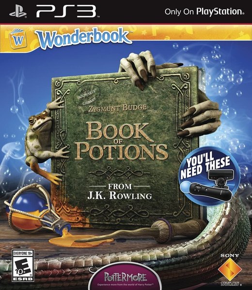 Wonderbook: Book of Potions box art