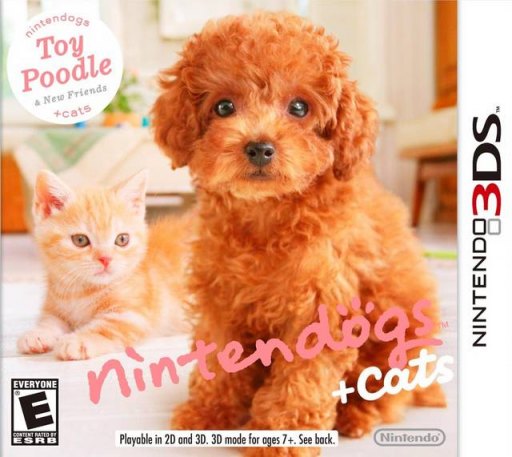 Nintendogs + Cats: Toy Poodle _ New Friends box art