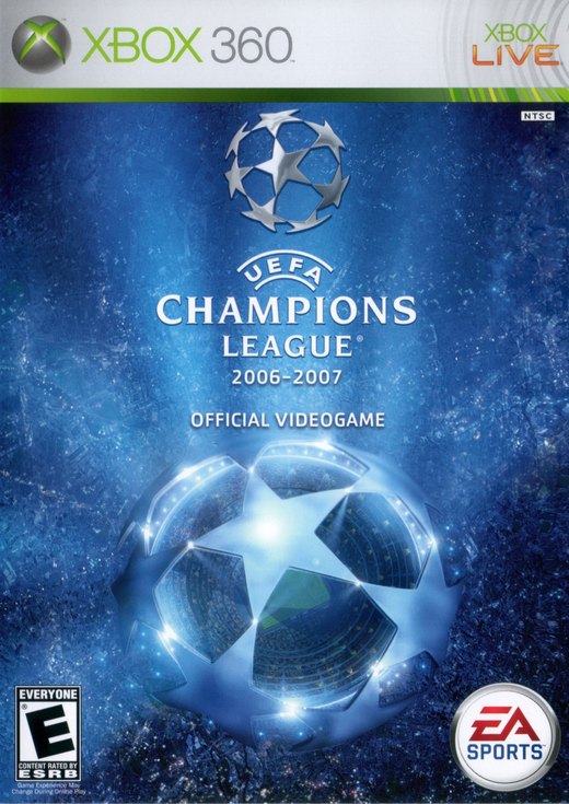 UEFA Champions League 2006-2007: Official Videogame box art