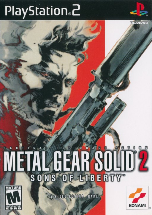 Metal Gear Solid 2: Sons of Liberty box art