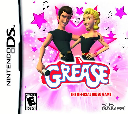 Grease: The Official Video Game box art