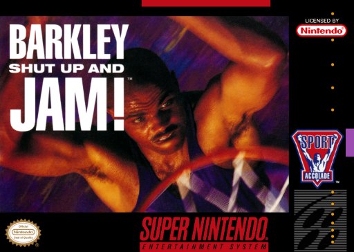 Barkley Shut Up and Jam! box art