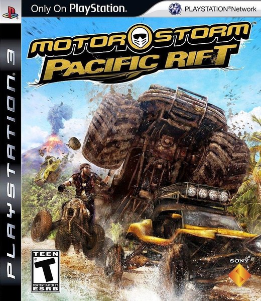 MotorStorm: Pacific Rift box art
