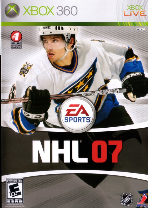 NHL 07 box art