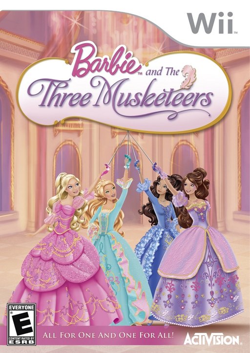 Barbie and the Three Musketeers box art
