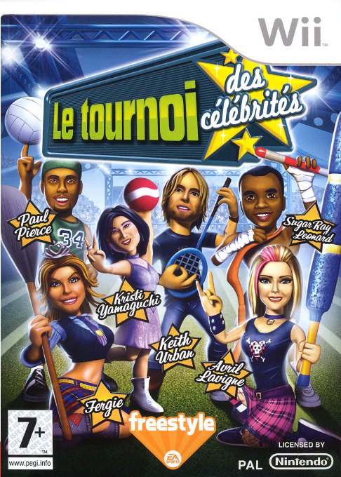 Tournoi des Celebrites, Le box art