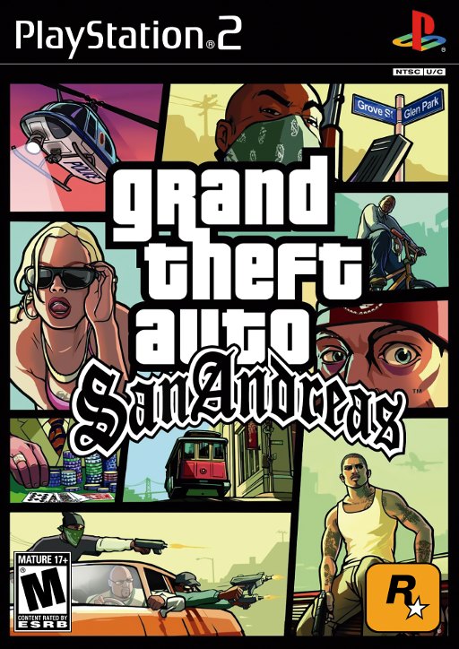Grand Theft Auto: San Andreas box art