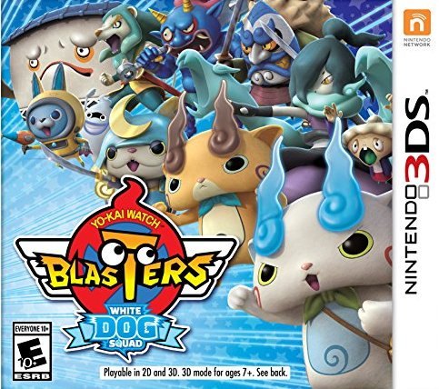 Yo-Kai Watch Blasters: White Dog Squad box art