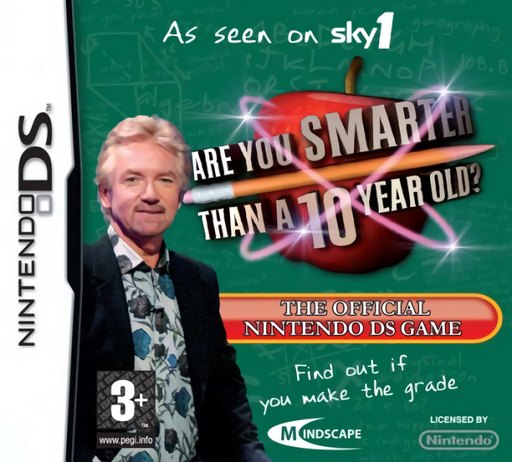 Are You Smarter than a 10 Year Old: The Official Nintendo DS Game box art
