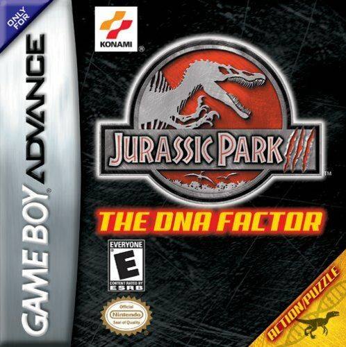 Jurassic Park III: The DNA Factor box art