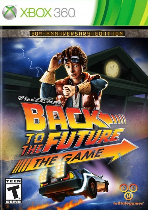 Back to the Future: The Game: 30th Anniversary Edition box art