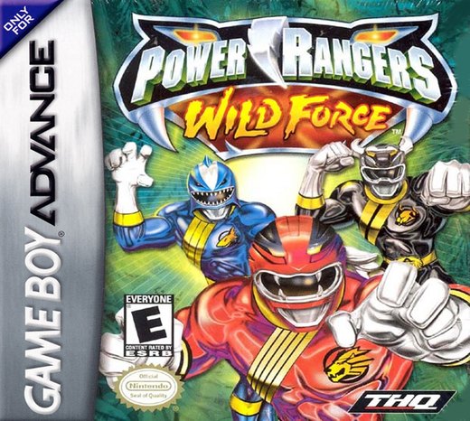 Power Rangers: Wild Force box art