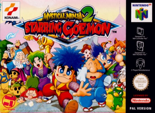 Mystical Ninja 2 Starring Goemon box art