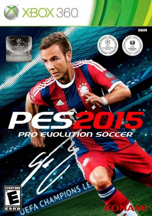 PES 2015: Pro Evolution Soccer box art