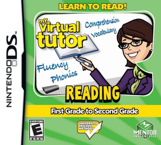 My Virtual Tutor: Reading: 1st Grade to 2nd Grade box art
