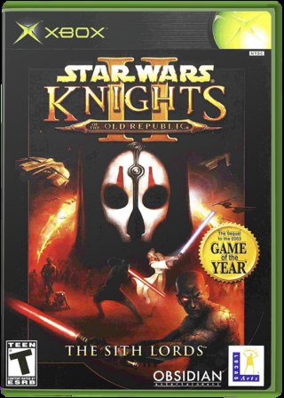 Star Wars: Knights of the Old Republic II: The Sith Lords box art