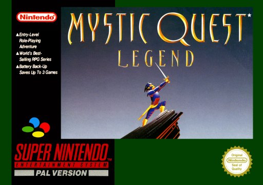 Mystic Quest Legend box art