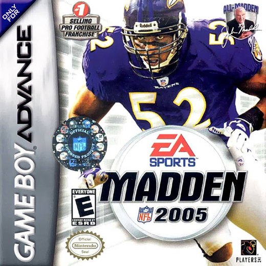 Madden NFL 2005 box art