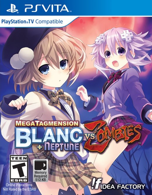 MegaTagmension Blanc + Neptune VS Zombies box art