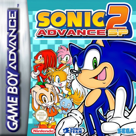 Sonic Advance 2 SP box art
