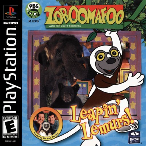 Zoboomafoo: Leapin' Lemurs! box art