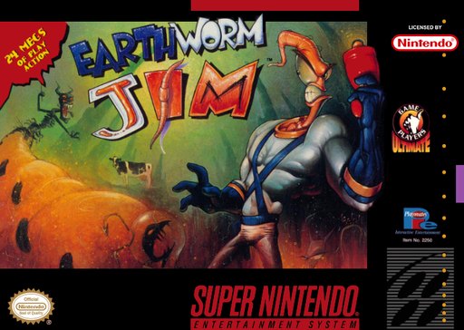 Earthworm Jim box art