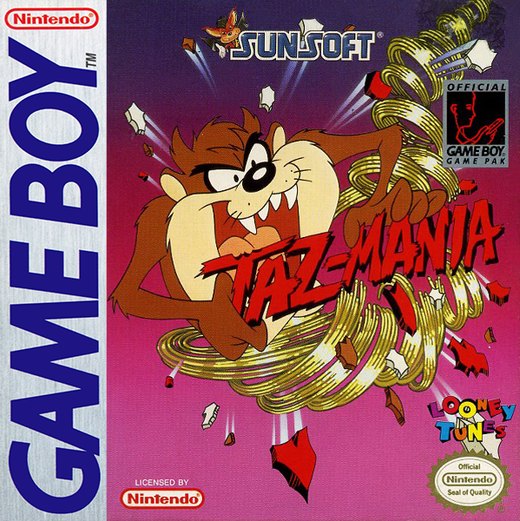 Taz-Mania box art
