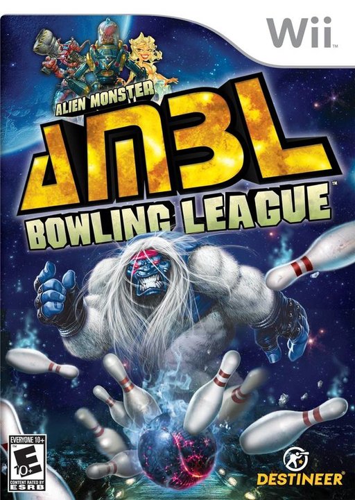 Alien Monster Bowling League box art