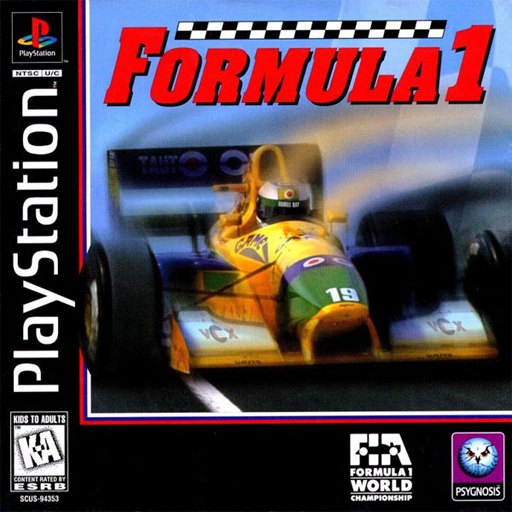 Formula 1 box art