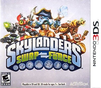 Skylanders Swap Force box art