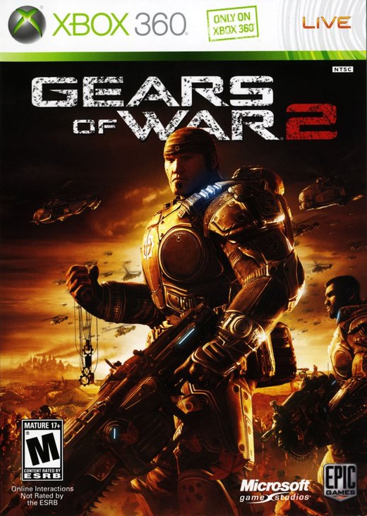 Gears of War 2 box art
