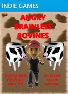 Angry Brainless Bovines box art