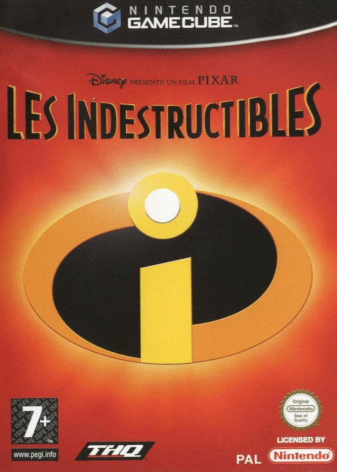 Disney-Pixar Les Indestructibles box art