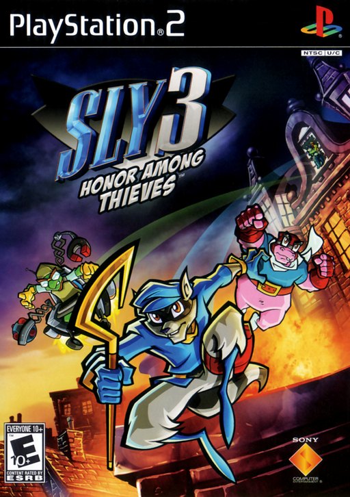 Sly 3: Honor Among Thieves box art