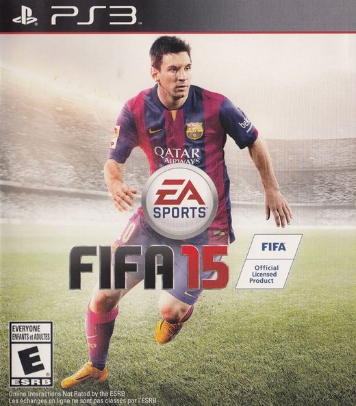 FIFA 15 box art