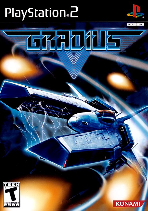 Gradius V box art