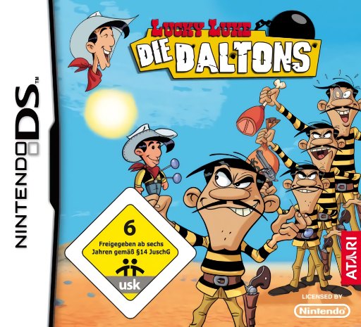 Lucky Luke: The Daltons box art