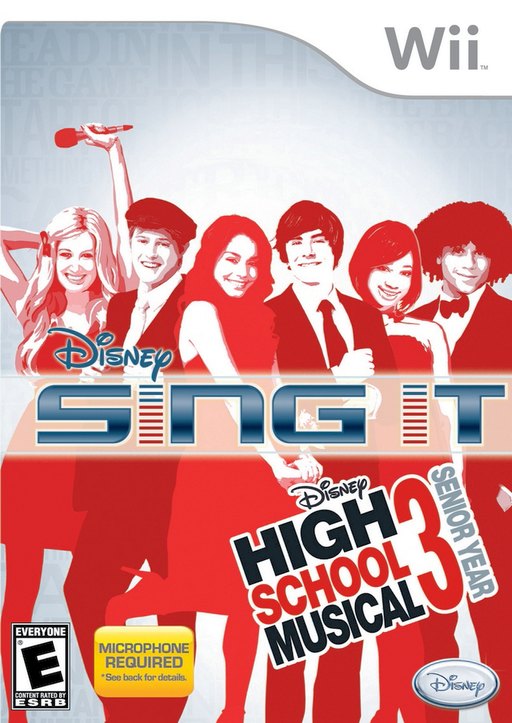 Disney Sing It_ High School Musical 3 Senior Year box art