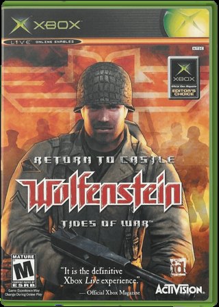 Return to Castle Wolfenstein: Tides of War box art