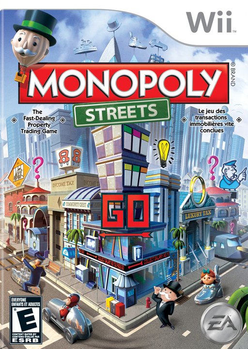 Monopoly Streets box art