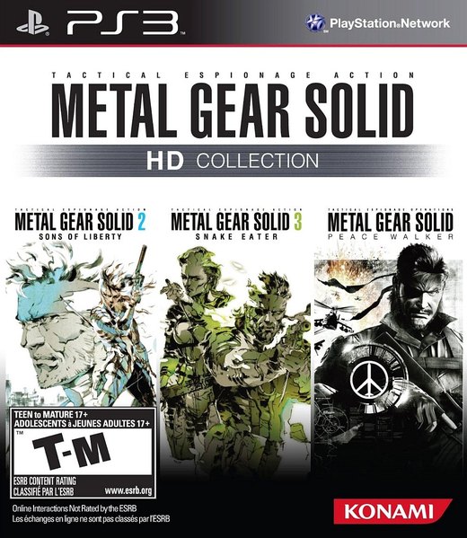Metal Gear Solid HD Collection box art