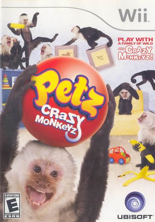 Petz Crazy Monkeyz box art