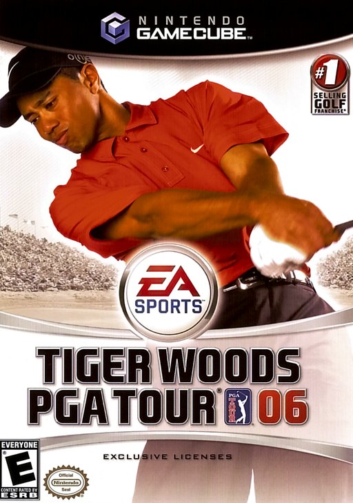 Tiger Woods PGA Tour 06 box art