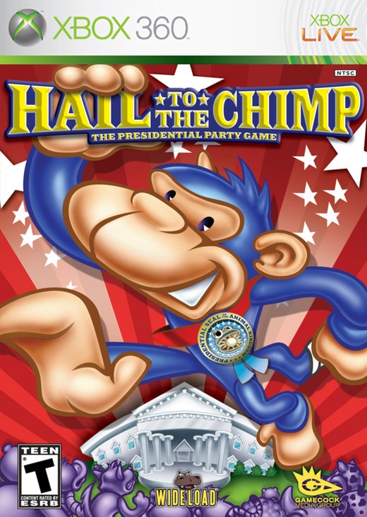 Hail to the Chimp box art