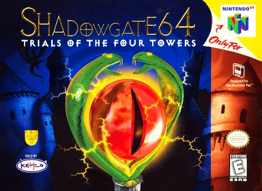 Shadowgate 64: Trials of the Four Towers box art