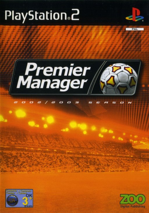 Premier Manager 2002-2003 Season box art