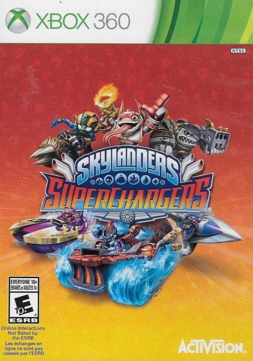 Skylanders: SuperChargers box art