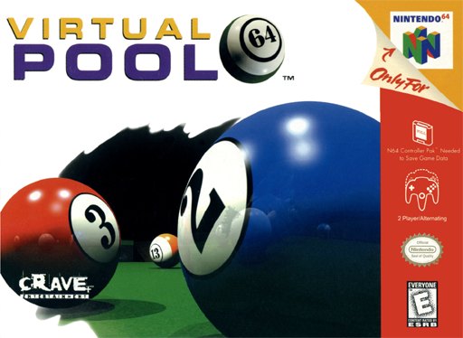 Virtual Pool 64 box art