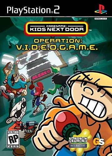 Codename: Kids Next Door: Operation: V.I.D.E.O.G.A.M.E. box art